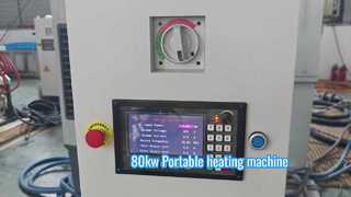 Máy sưởi cảm ứng igbt kỹ thuật số 80kwfull cho máy sưởi di động