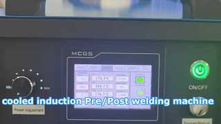 Máy gia nhiệt cảm ứng làm mát bằng không khí cho máy hàn trước/sau