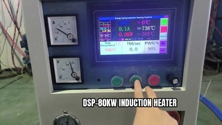 Máy gia nhiệt cảm ứng 80KW cho các bộ phận vòng bi, bánh răng, khớp nối và vòng