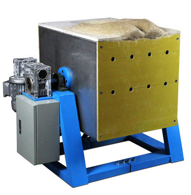 Lò nung cảm ứng 100kg Lò cảm ứng 1750C để nấu chảy thép