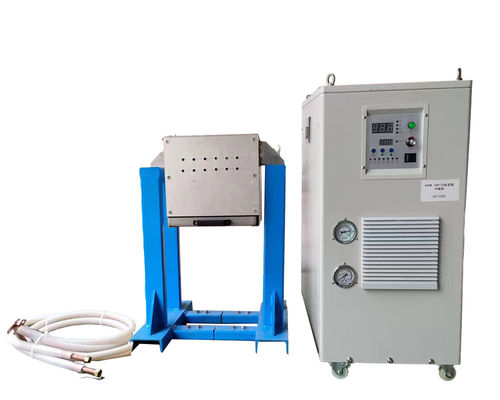 Giá tốt Lò nung cảm ứng tần số trung bình 30KGS cho thép, thép không gỉ và sắt trực tuyến