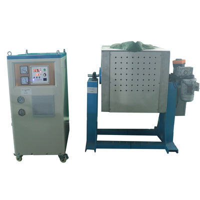 Giá tốt Lò nung cảm ứng tần số trung bình 100KW Máy luyện sắt 50KGS trực tuyến