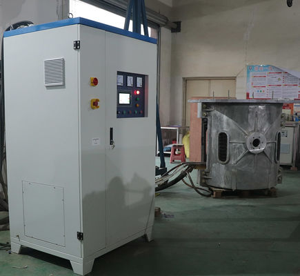 Giá tốt Lò nung cảm ứng kỹ thuật số 1T Lò cảm ứng 1650C để nấu chảy thép trực tuyến