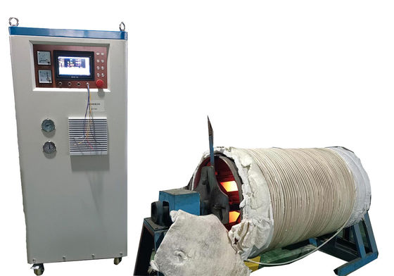 Giá tốt Máy sưởi cảm ứng tần số trung bình làm mát bằng không khí 300A Máy sưởi cảm ứng PWHT trực tuyến