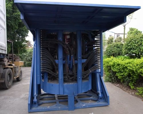 Giá tốt Lò nóng chảy cảm ứng vàng 1T Thép nóng chảy cảm ứng 1200A trực tuyến