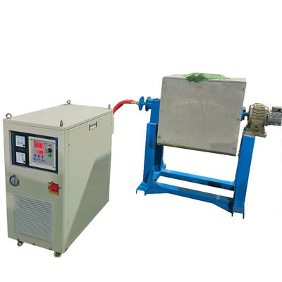 Giá tốt Dòng nước làm mát trên 10L Min lò nóng chảy cảm ứng cung cấp và hoạt động trơn tru với graphite silicon carbide vật liệu gốm chảy trực tuyến
