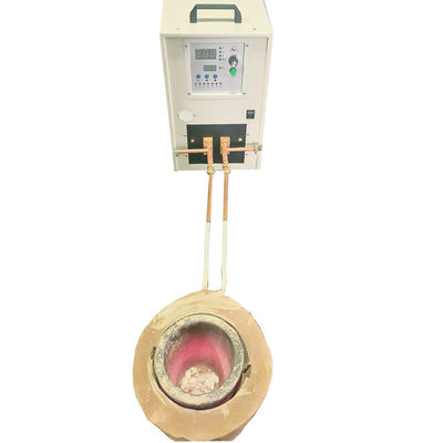 Giá tốt Thiết bị lò nung cảm ứng hoạt động trơn tru, cung cấp công suất nóng chảy 10KG 50KG được thiết kế cho các công việc nóng chảy kim loại trực tuyến