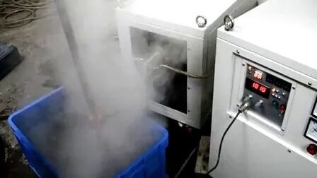 Giá tốt Sf-80kw Trung Quốc Nhà máy máy sưởi ấm cảm ứng cho ứng dụng dập tắt trong ngành công nghiệp trực tuyến