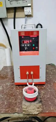 Giá tốt Máy gia nhiệt cảm ứng siêu tần số cầm tay UF-10kw dùng để hàn, tôi, rèn trực tuyến