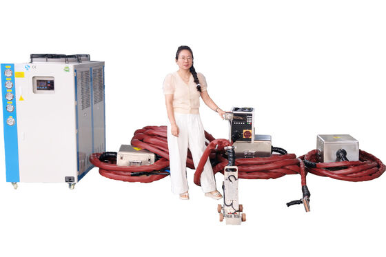 Giá tốt Máy sưởi cảm ứng 50KW IGBT với làm mát bằng nước cho hệ thống thẳng kim loại công nghiệp trực tuyến