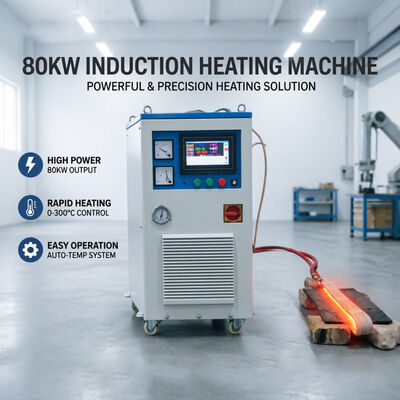 Giá tốt 80KW Induction Heating Machine with Water Cooling System and 20KHZ-50KHZ Frequency for Bearing Gear Coupling Ring Parts trực tuyến